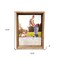 Homeroots 12 x 12 in. Rustic Gray Wood Shadow Box Picture Frame 386488 - alternate 2